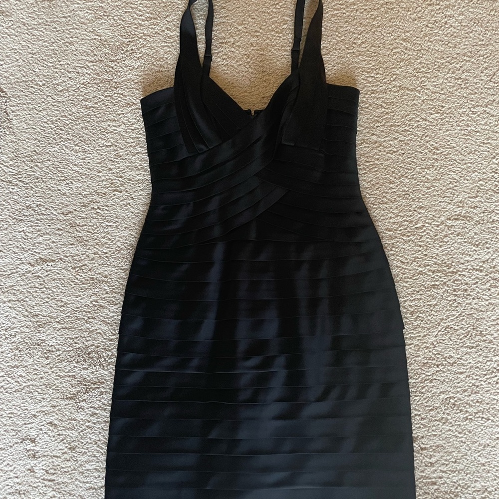 BCBGMaxAzria TWO black cocktail dresses